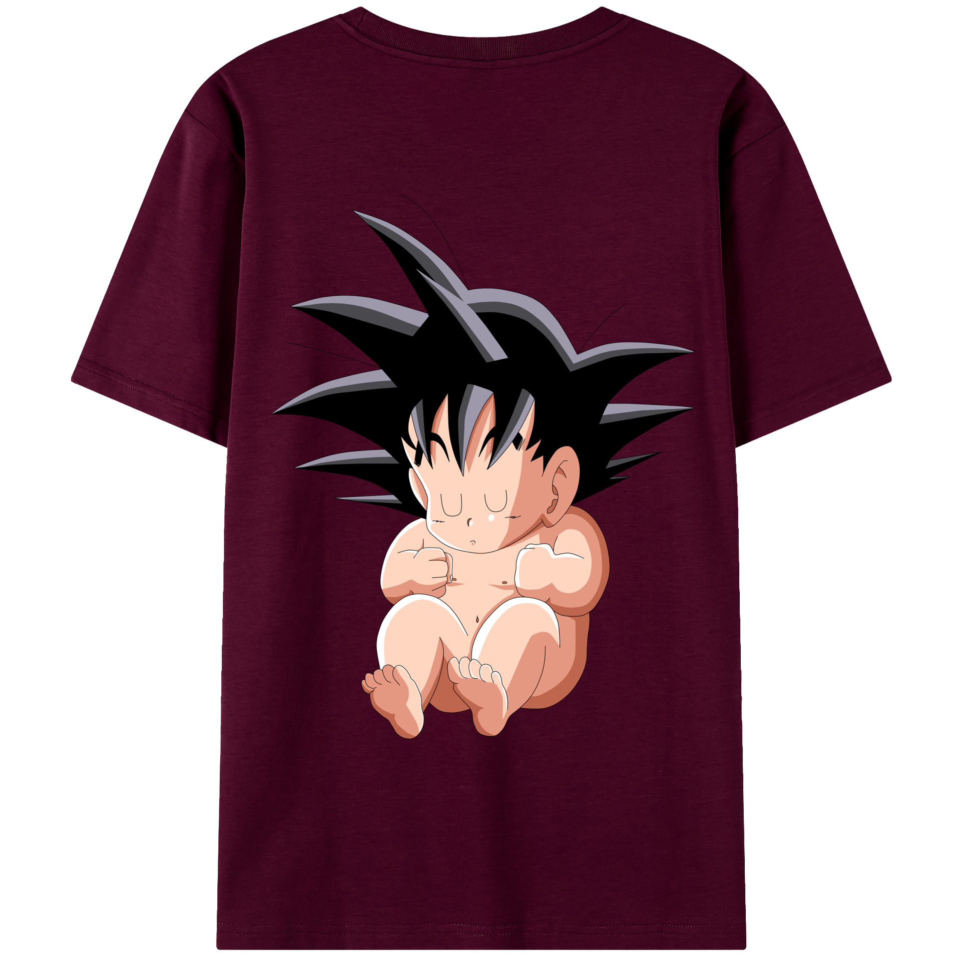 （画像用） ドラゴンボール 孫悟空（そん ごくう）Son Goku カカロット DRAGON BALL Kakarotto レディース半袖Tシャツ(バックプリント)